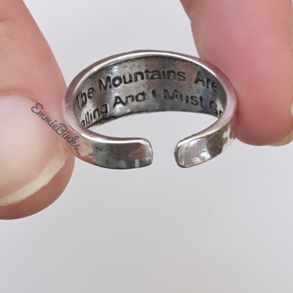 ✨3for$38 New FP Mountain Calling Bohemian Signet Ring - Picture 7 of 16